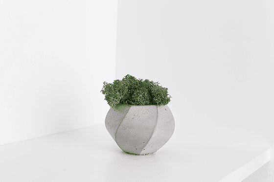 Crafted vase detail